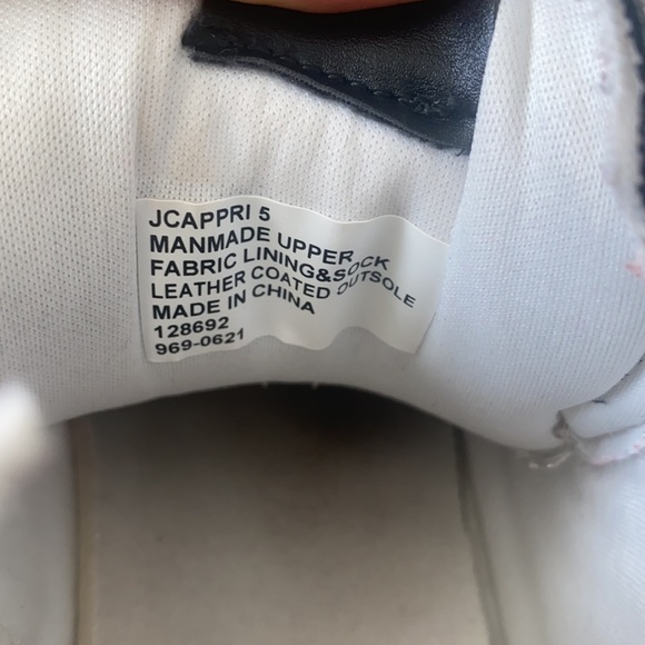 Steve Madden Girls Youth Hi-Top Sneaker multicolor metallic laces zipper size 5 - Picture 8 of 8